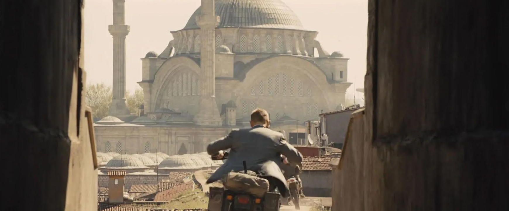 Una scena di Skyfall