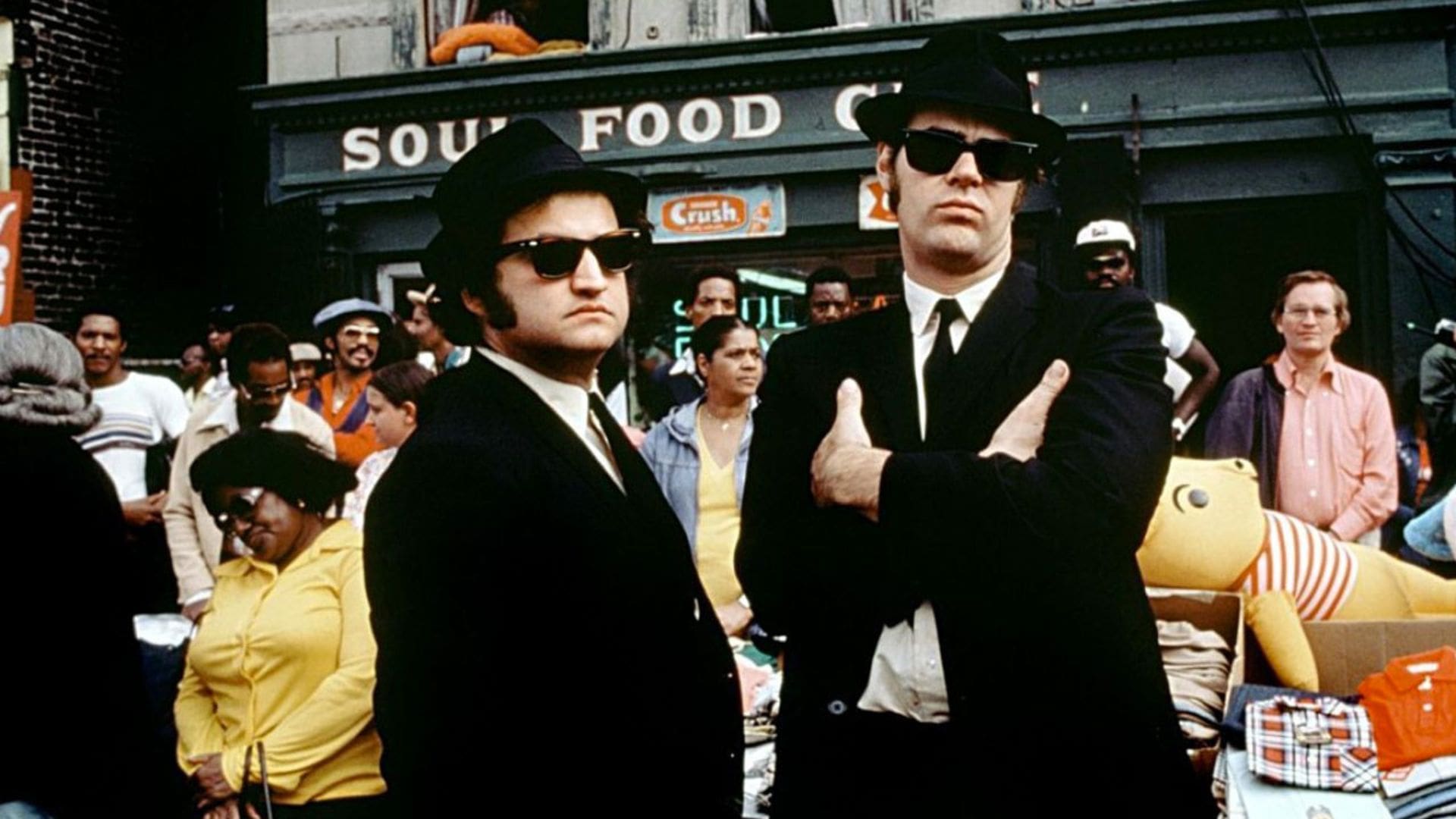 Una scena di The Blues Brothers 