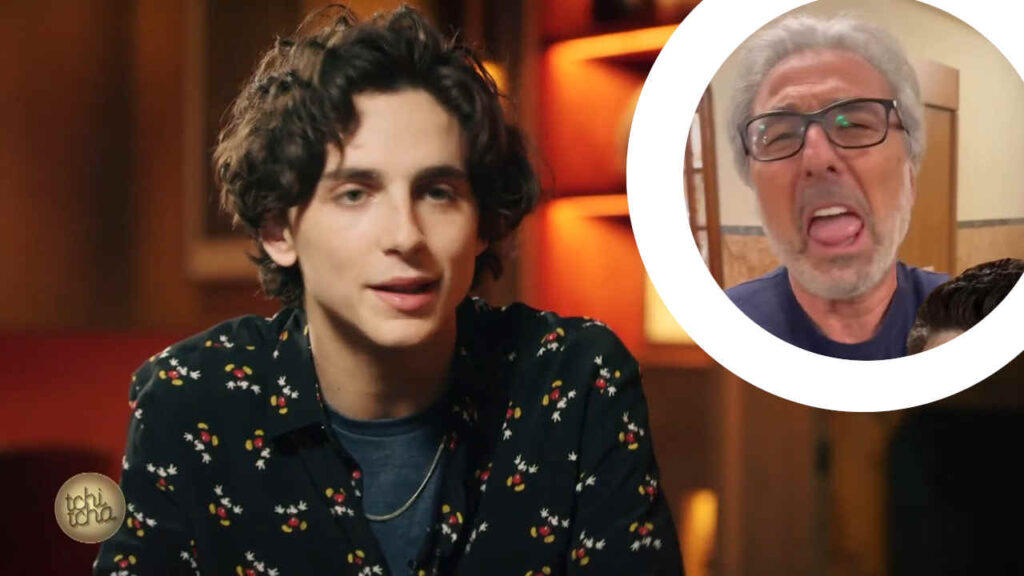 Timothee Chalamet e Luciano Cannito