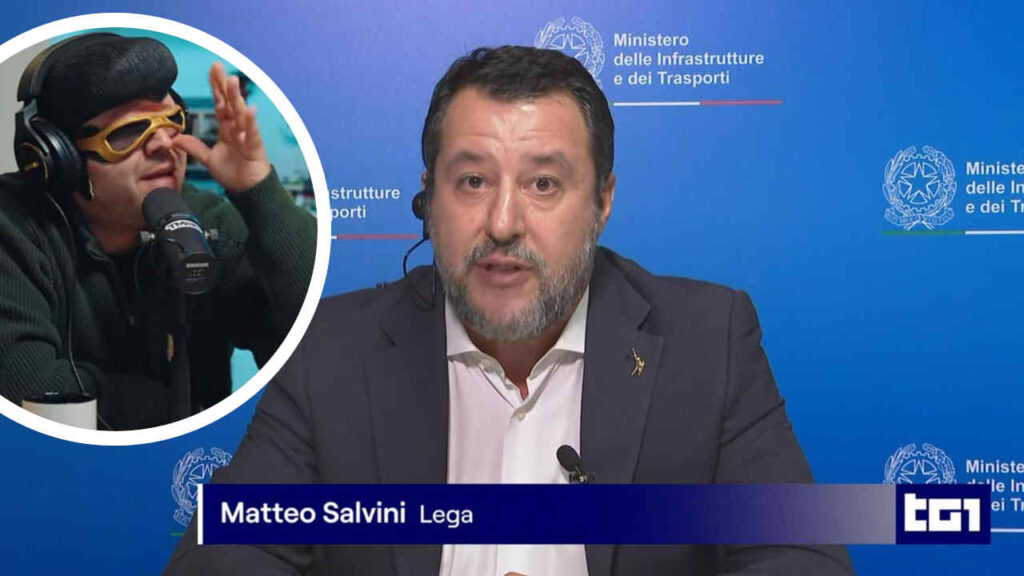 Tony Pitony e Matteo Salvini