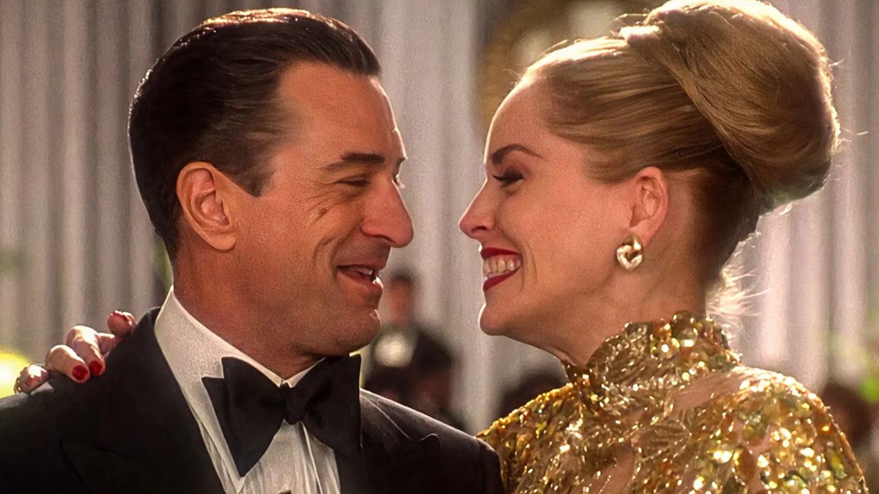 Sharon Stone e Robert De Niro in una scena di Casinò