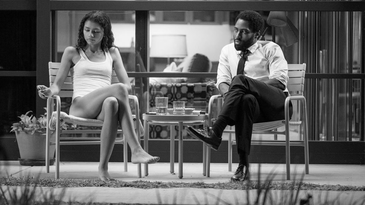 Una scena di Malcolm & Marie (fonte: Netflix)