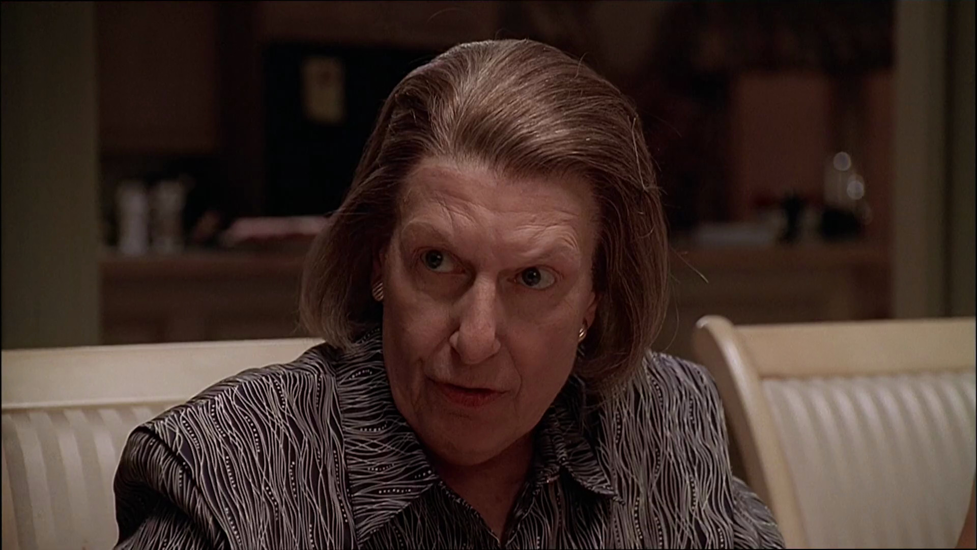 Nancy Marchand nei panni di Livia Soprano nella serie I Soprano.