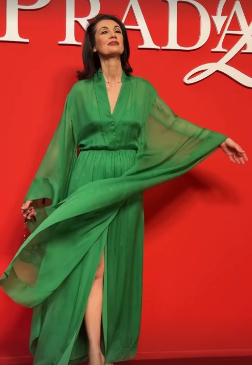 Csaba Della Zorza alla premiere de Il Diavolo Veste Prada 2 a Milano