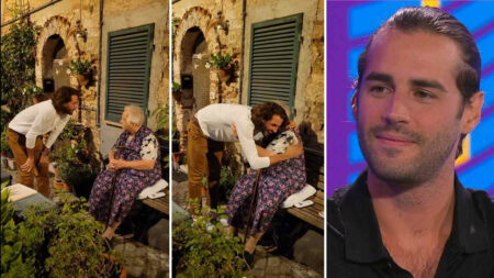 “Sai chi sono?” Tamberi abbraccia una nonna che lo conosce sin da piccolo: il video conquista il web Gianmarco Tamberi nel video con la signora Emma a Offagna