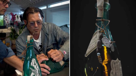 Johnny Depp e il suo rum