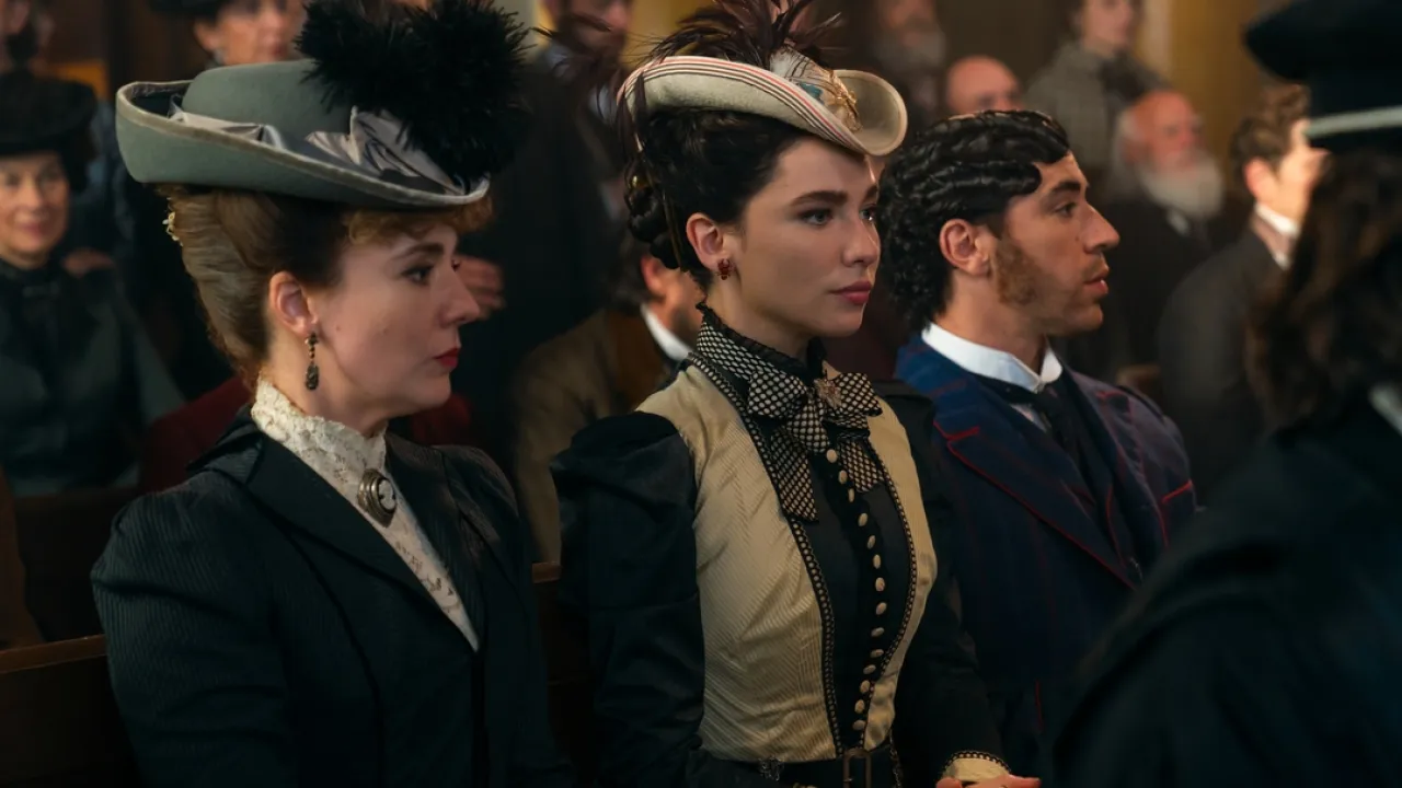 Una scena de La legge di Lidia Poët 3.