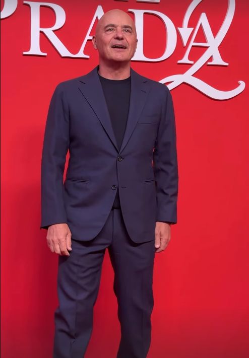 Luca Zingaretti alla premiere de Il diavolo veste Prada 2 a Milano
