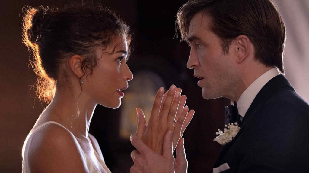 Zendaya e Robert Pattinson in The Drama