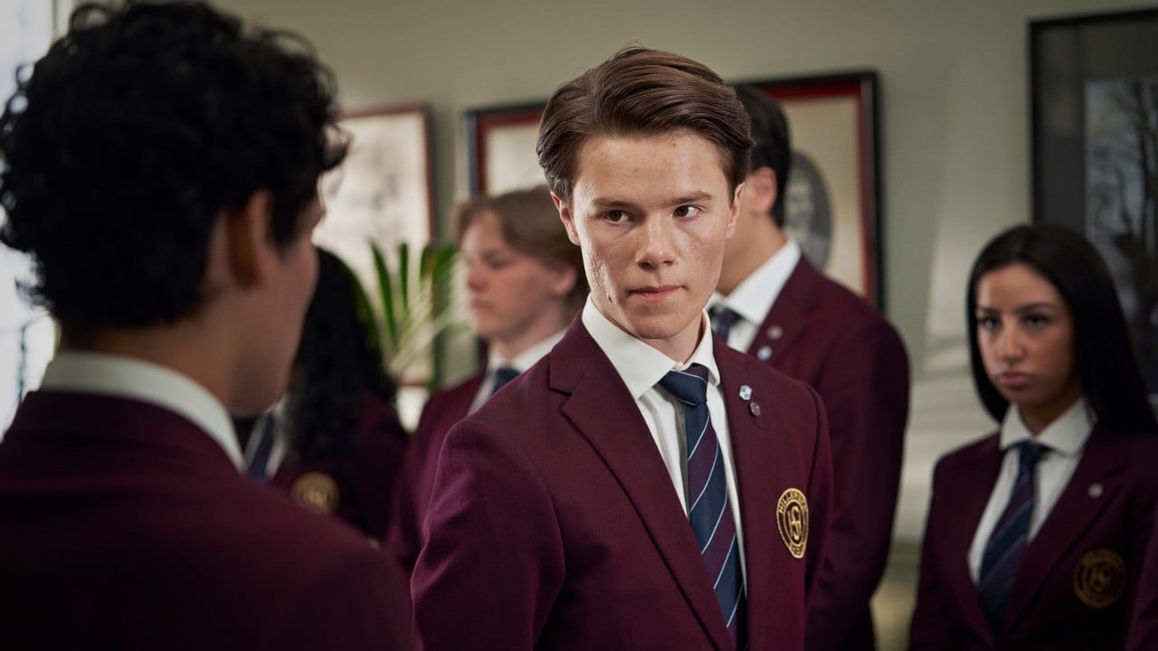 Una scena della serie Young Royals. Fonte: Netflix