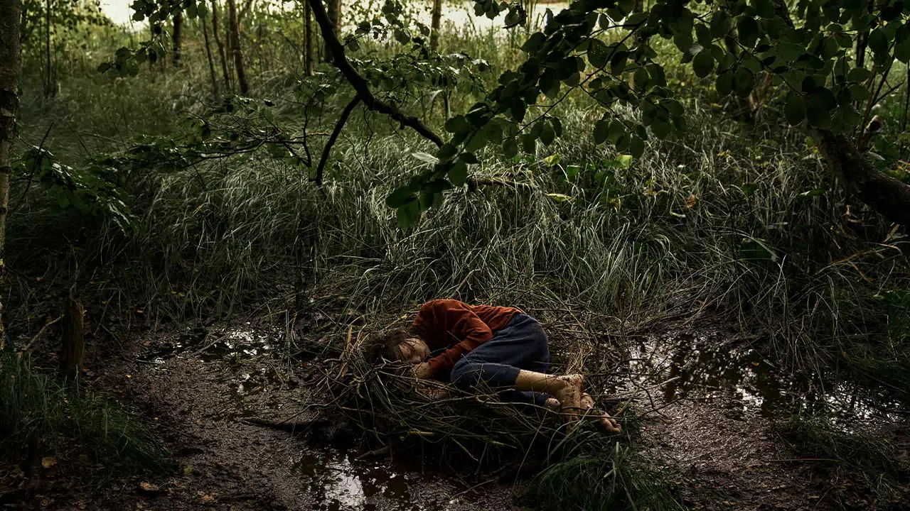 Una scena dalla serie L’uomo delle castagne: Nascondino. Fonte Netflix