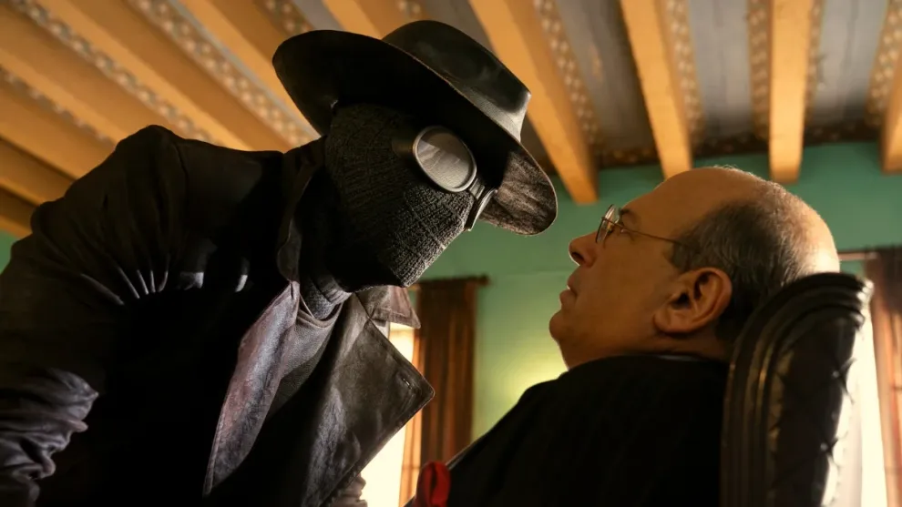 Una scena della serie Spider-Noir. 
