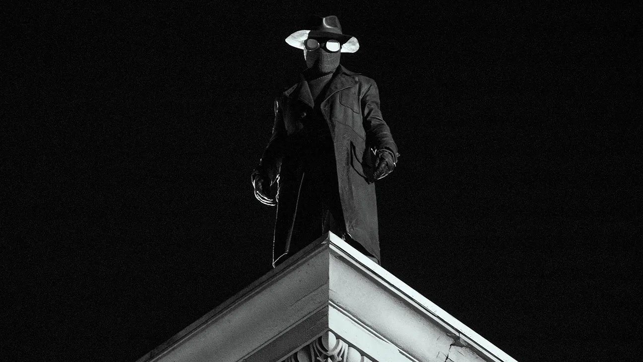 Una scena della serie Spider-Noir. 