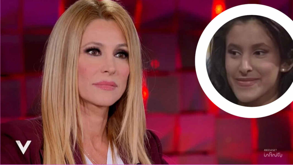 Adriana Volpe da giovane e oggi