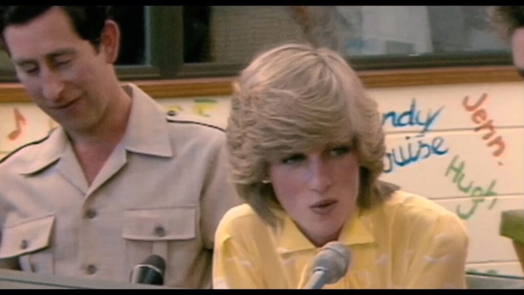 Lady Diana Spencer e il Principe Carlo negli anni '80