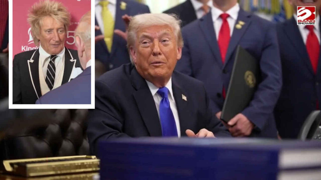 Donald Trump e Rod Stewart