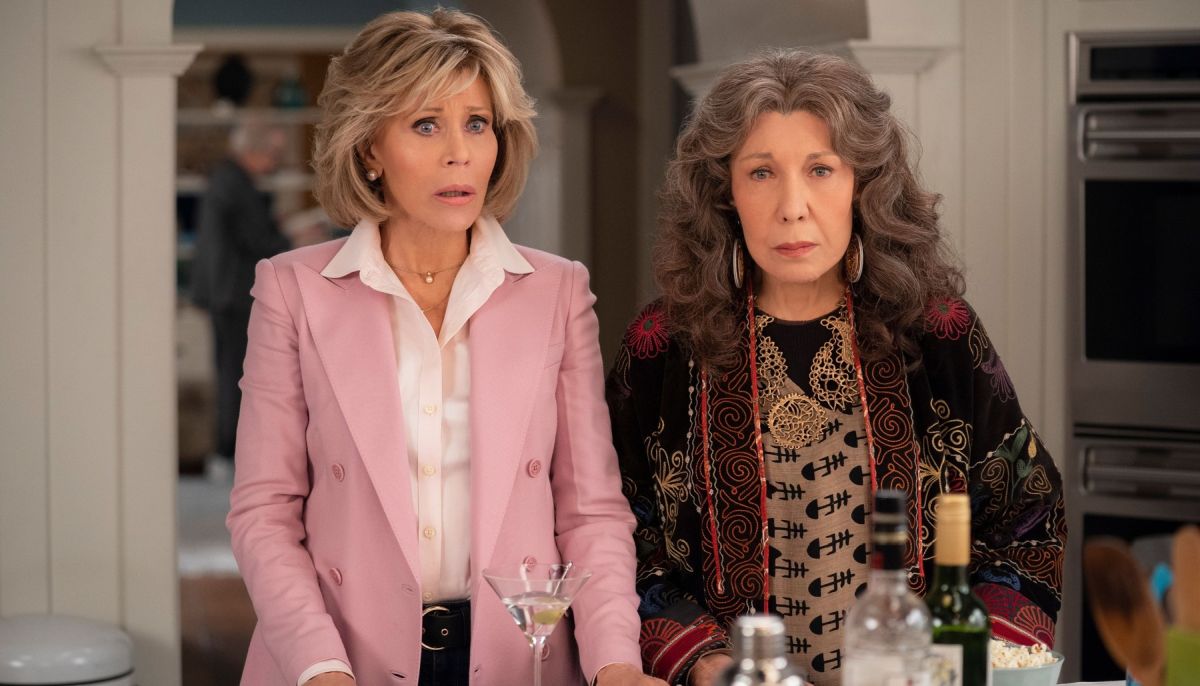 Una scena della serie Grace & Frankie. Fonte: Netflix
