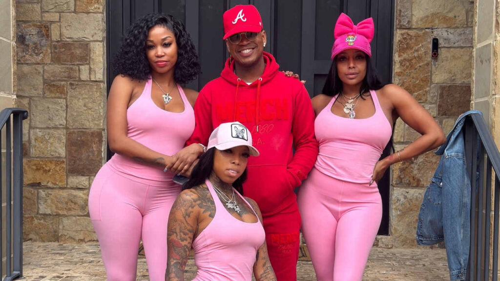Ne-Yo con le sue fidanzate