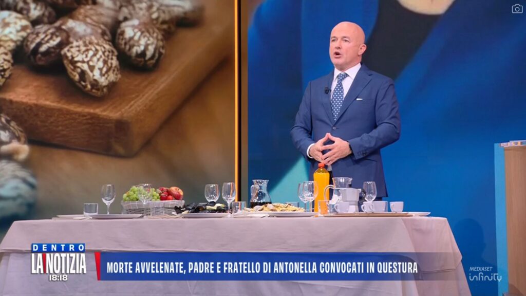 Gianluigi Nuzzi a Dentro la notizia sul caso della ricina