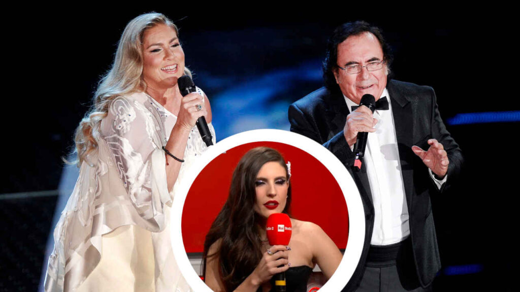 Romina e Al Bano con Ditonellapiaga