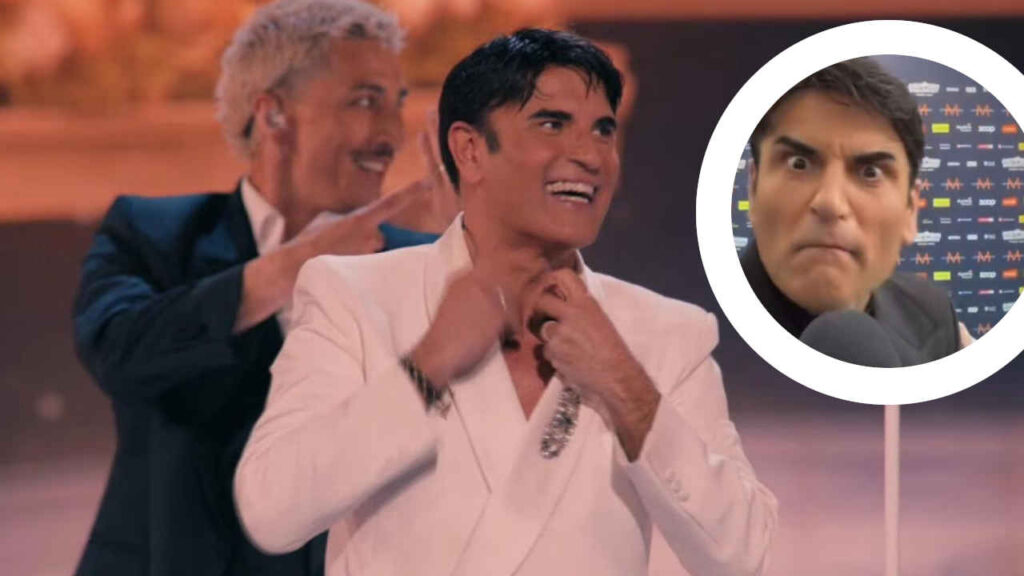 Spaghetti col ketchup? La reazione choc di Sal Da Vinci diventa virale a Eurovision 2026 Sal Da Vinci a Eurovision 2026