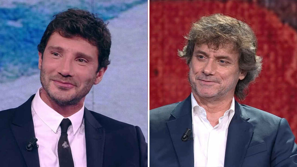 Stefano De Martino e Alberto Angela