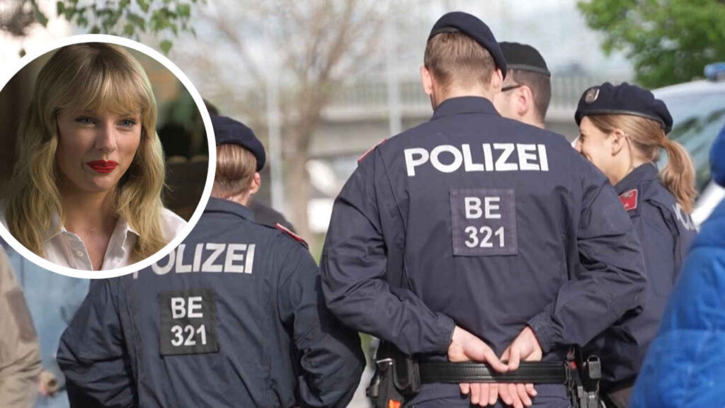 Taylor Swift e la polizia di Vienna