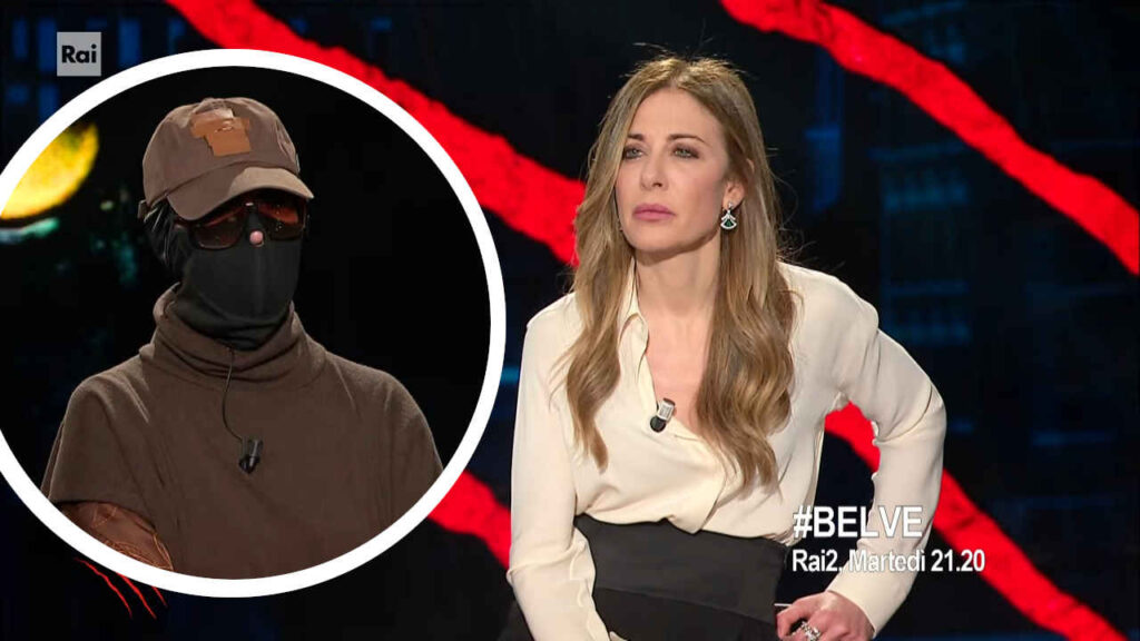 Teresa Potenza a Belve Crime con Francesca Fagnani
