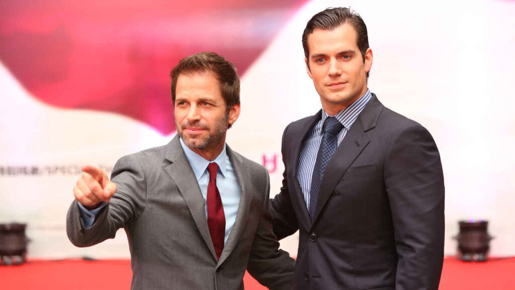 Zack Snyder e Henry Cavill