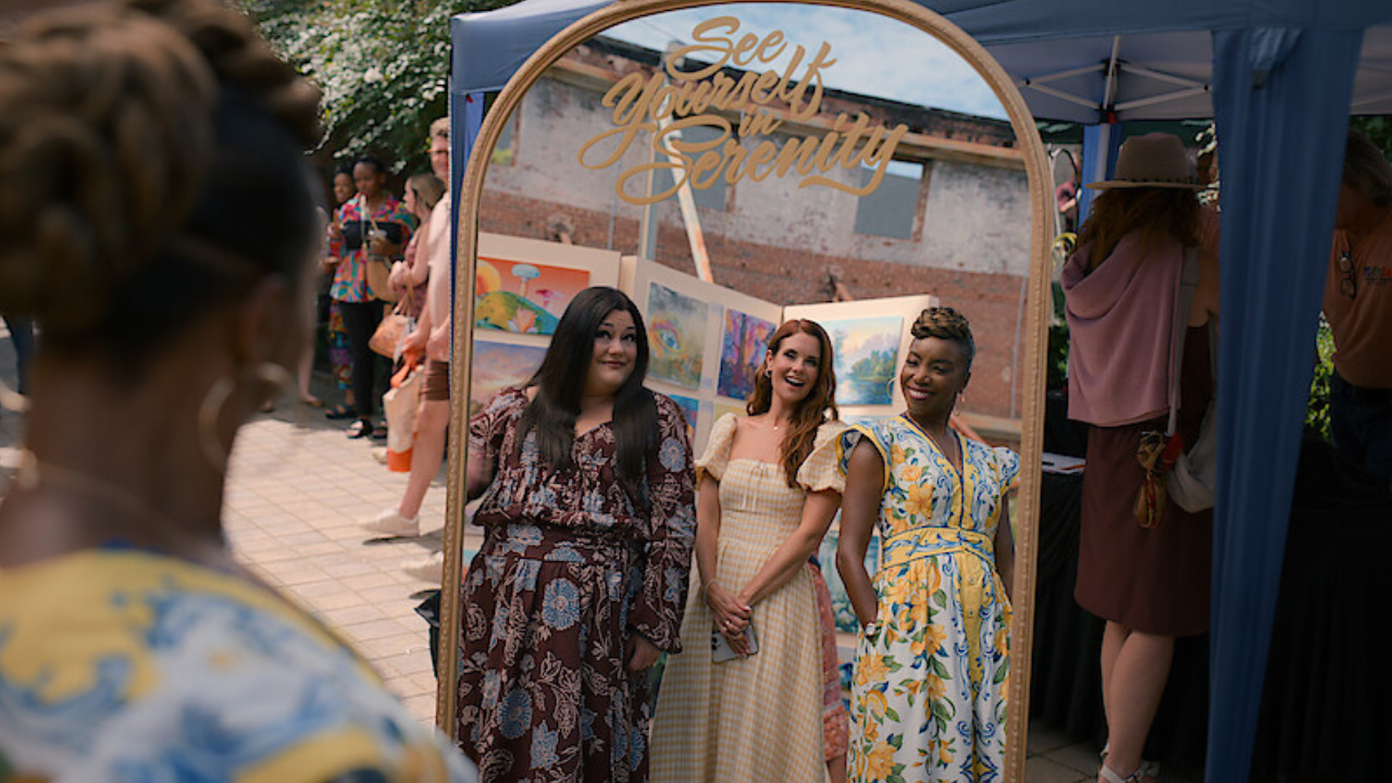 Una scena di Sweet Magnolias 5 (fonte: Netflix)