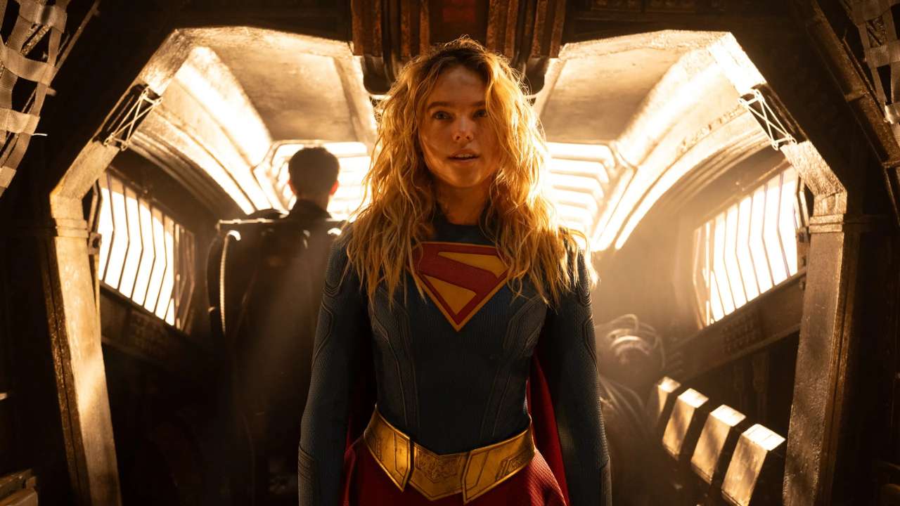 Una scena di Supergirl. 