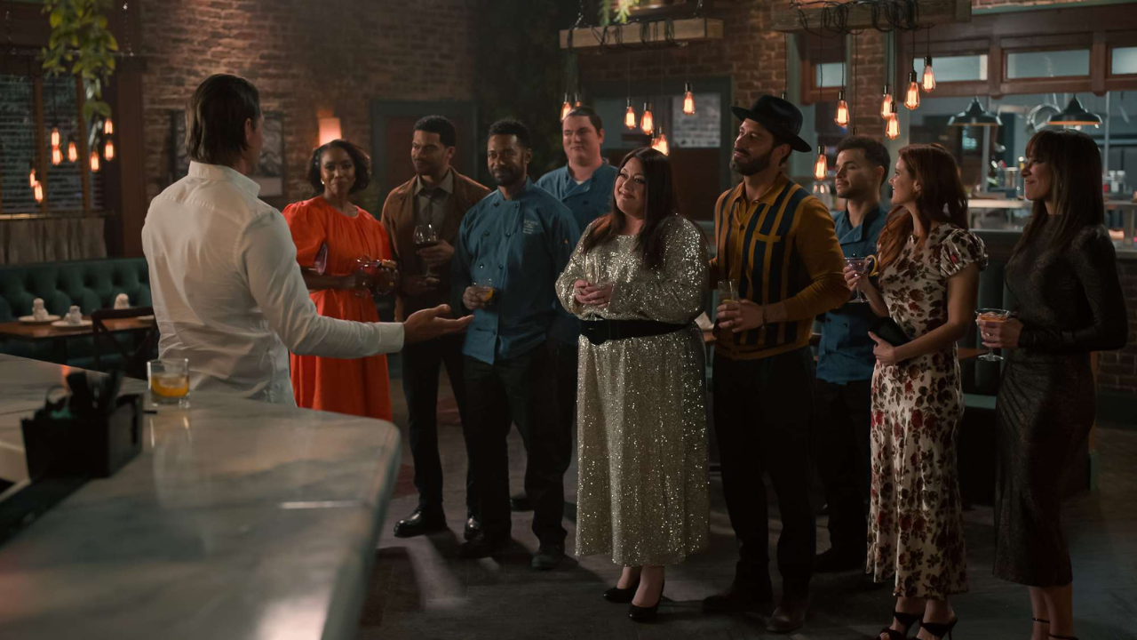Una scena di Sweet Magnolias 5 (fonte: Netflix)
