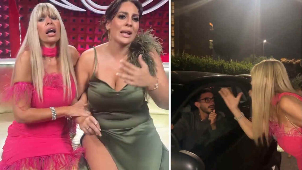 Alessandra Mussolini e Francesca Manzini fanno l'autostop