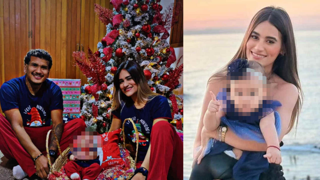 Hector Bello, sua moglie Andrea e la figlia Alana