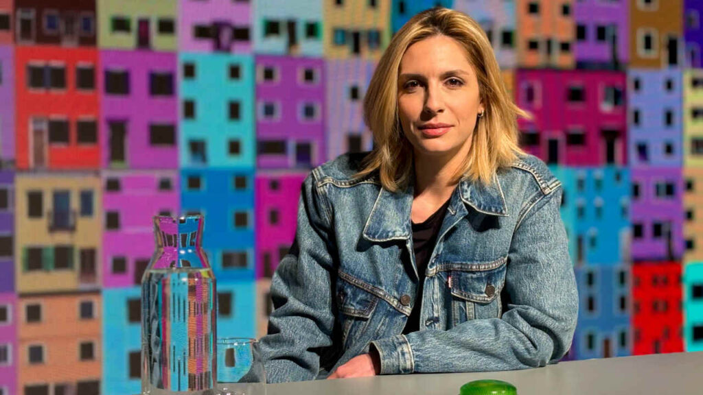 Beatrice Arnera nel programma "Conversazione"