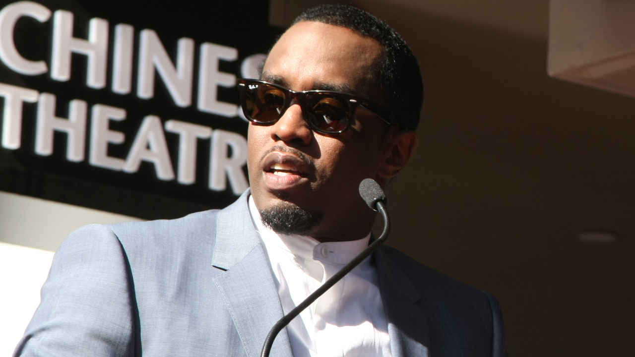 Sean Combs (Diddy) ad un evento sulla Hollywood Walk of Fame, nel 2016