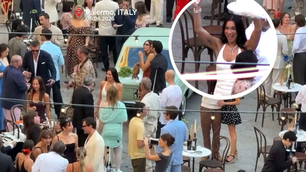 Dua Lipa, il matrimonio a Palermo