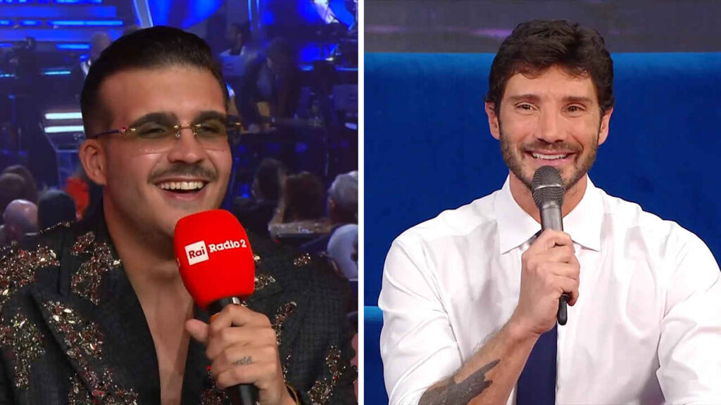 La madre di Geolier canta commossa al Maradona: il video condiviso da Stefano De Martino è virale Geolier e Stefano De Martino