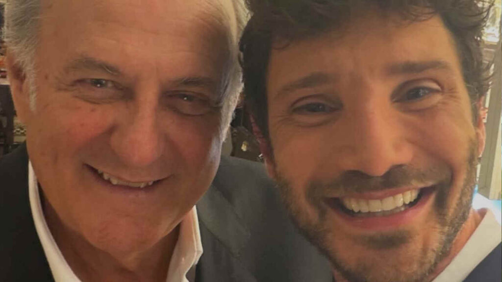Gerry Scotti e Stefano De Martino al Premio Biagio Agnes