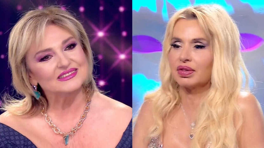 Monica Setta e Valeria Marini a Storie al bivio