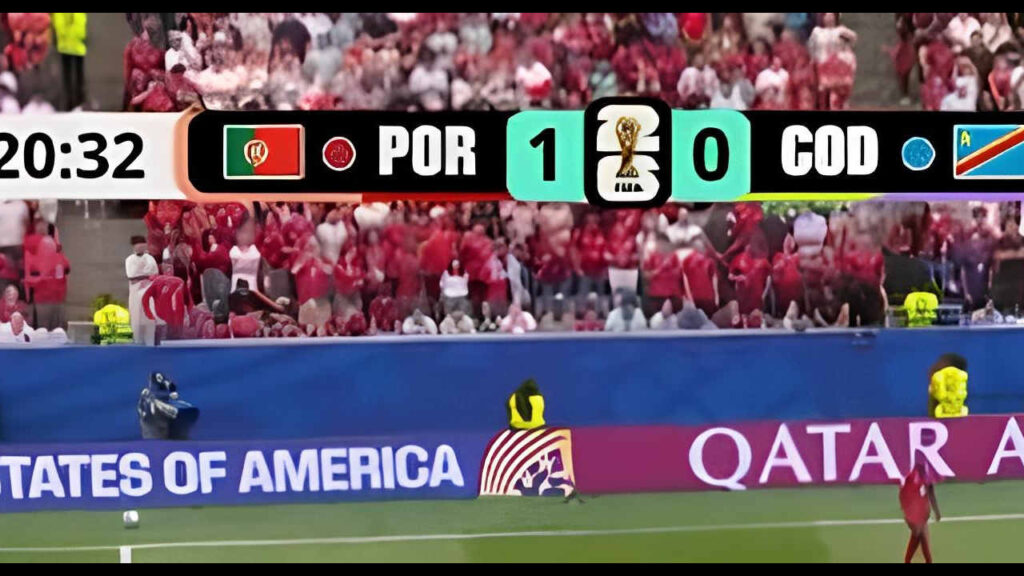 La grafica POR-COD per Portogallo - Congo ai Mondiali 2026