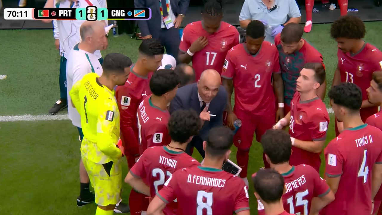 La grafica di DAZN per Portogallo Congo ai Mondiali 2026
