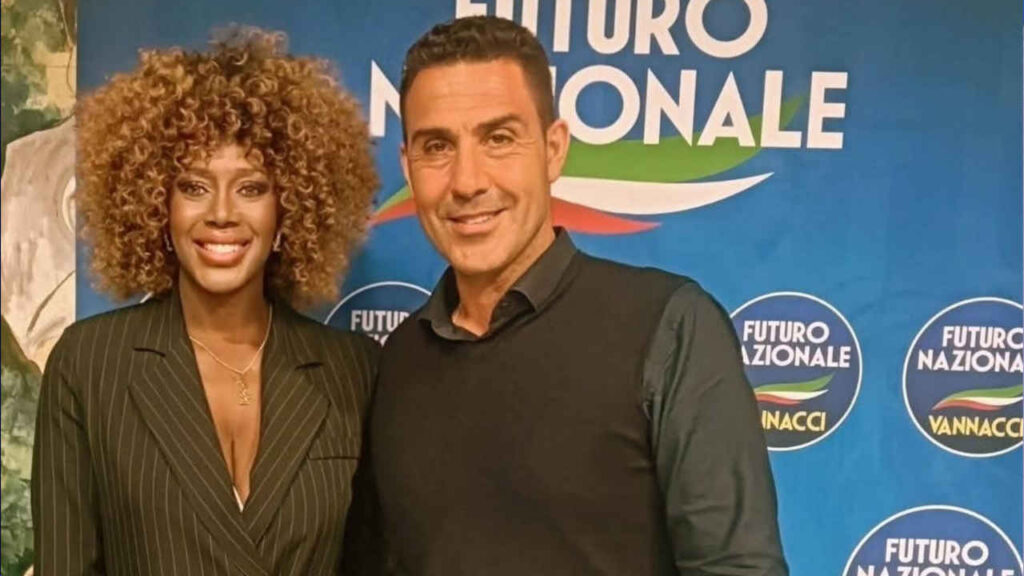 Lubamba al fianco di Vannacci: lo scatto al banchetto elettorale che divide l’Italia Sylvie Lubamba con Roberto Vannacci