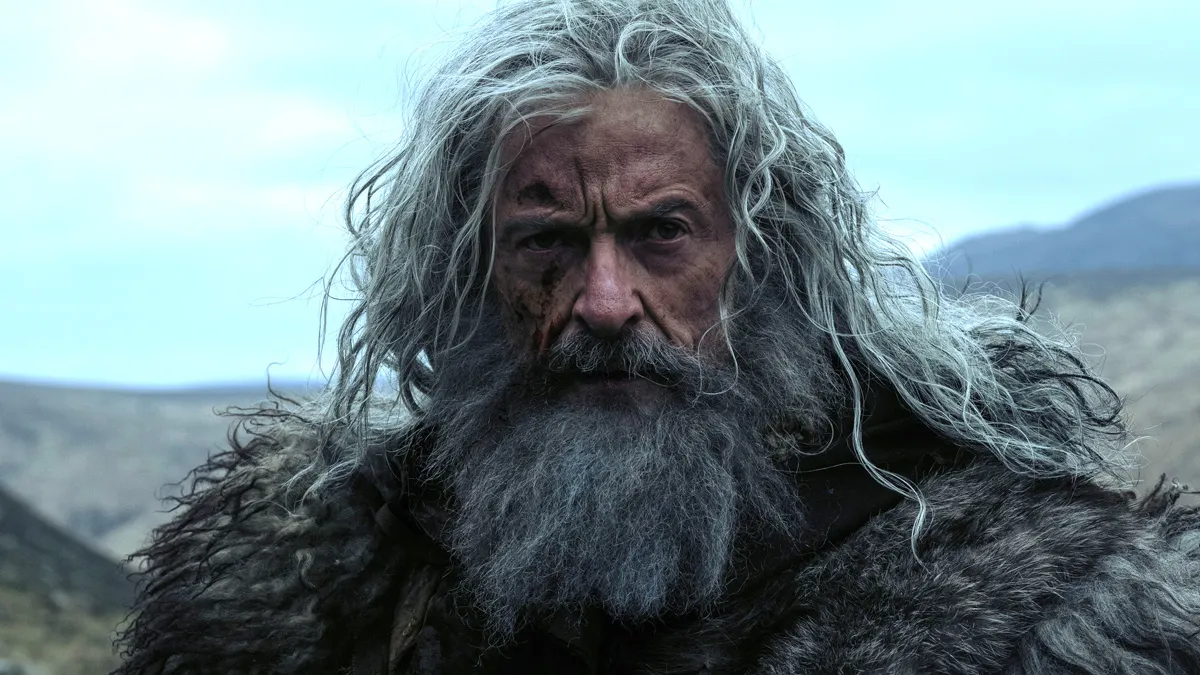 Hugh Jackman in una scena di The Death of Robin Hood.