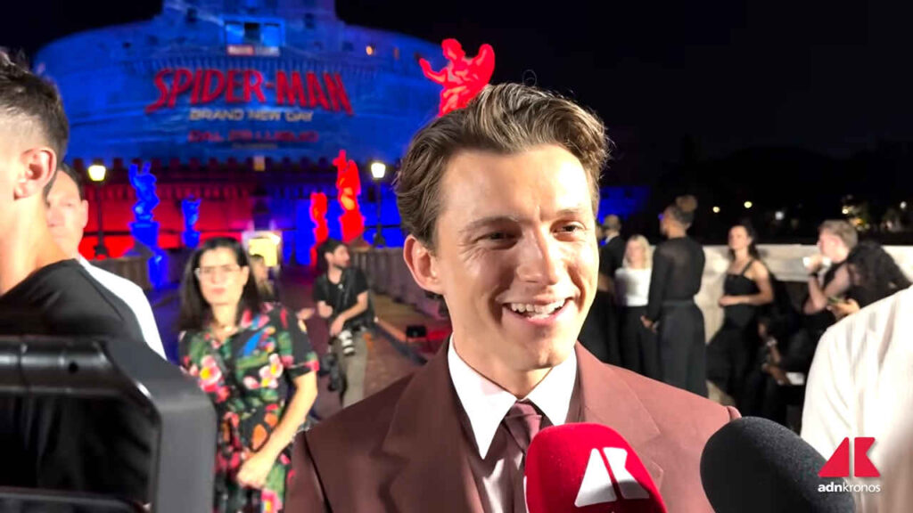 Tom Holland a Roma alla premiere di Spider-Man - A Brand New Day