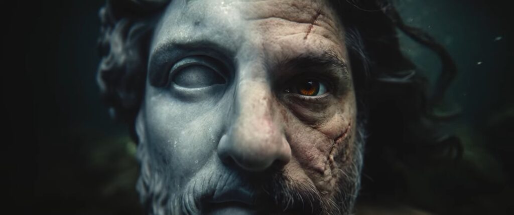 Odysseus - The Fall, un frame dal trailer