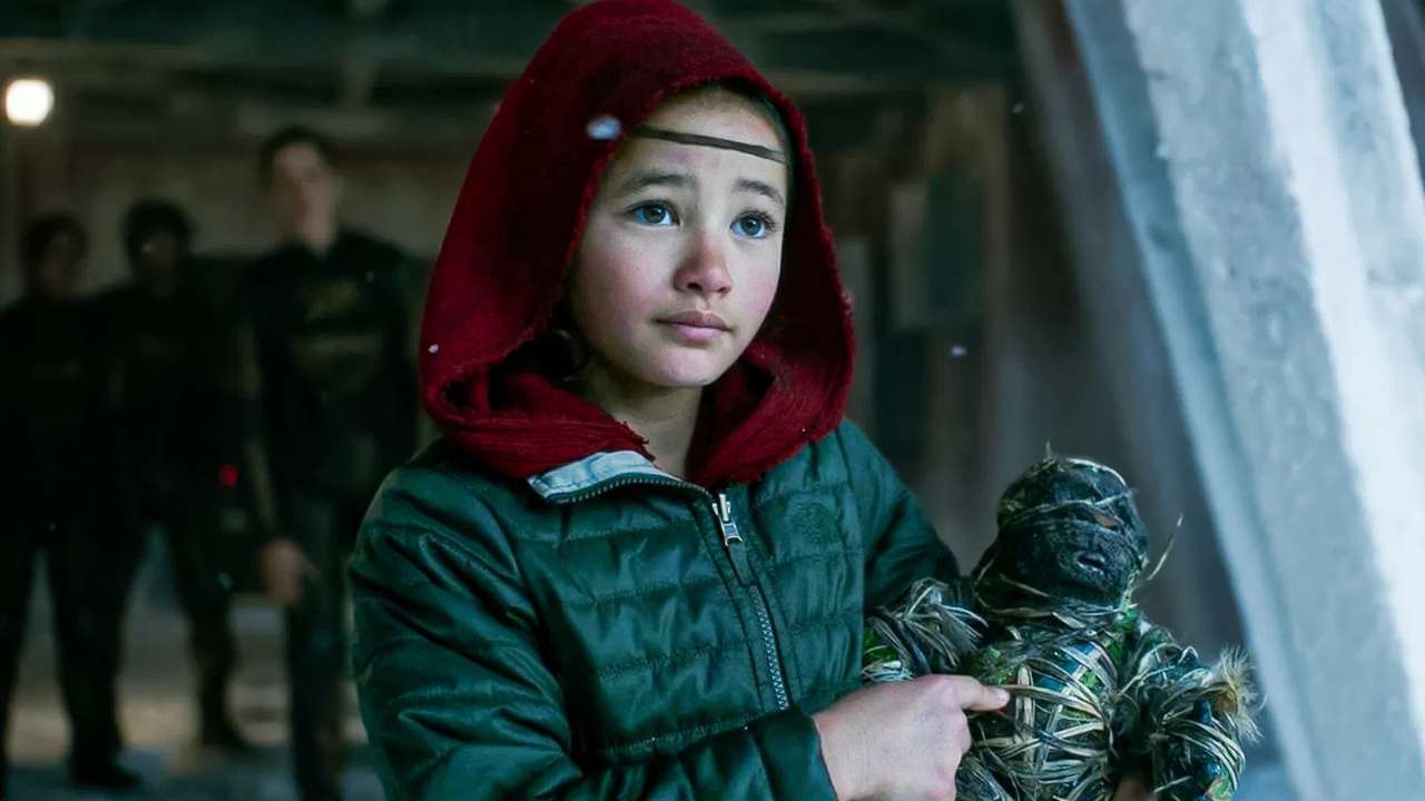 Una scena di Godzilla vs. Kong.