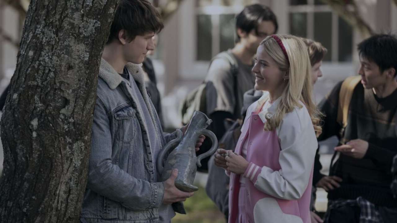 Una scena di Elle, serie prequel de La rivincita delle bionde.