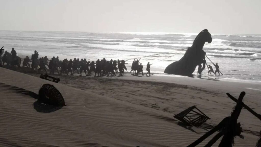 Una scena di The Odyssey.