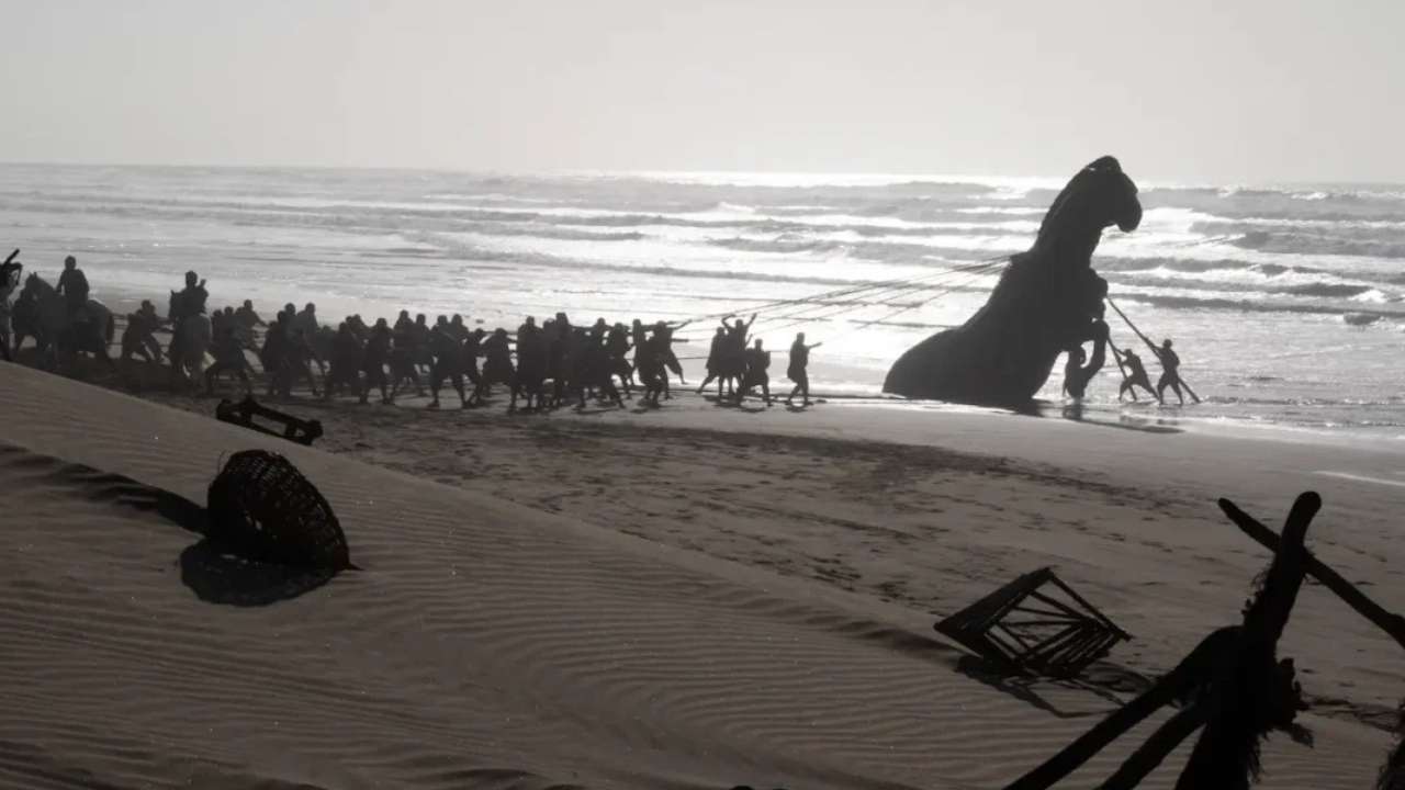 Una scena di The Odyssey. 